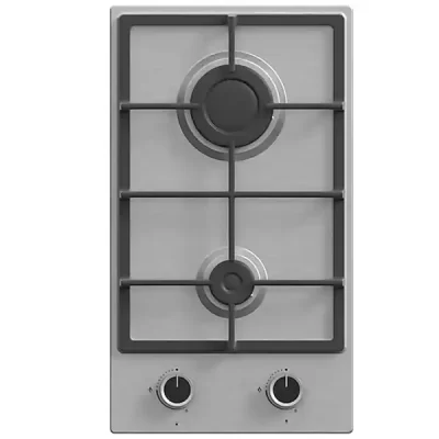 Ferre x2 Burners Gas Hob / 30cm / Inox