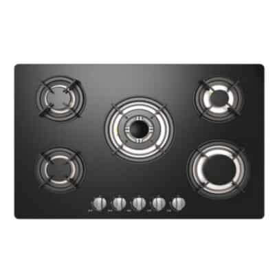 Midea x5 Burners Gas Hob / 75cm / Black
