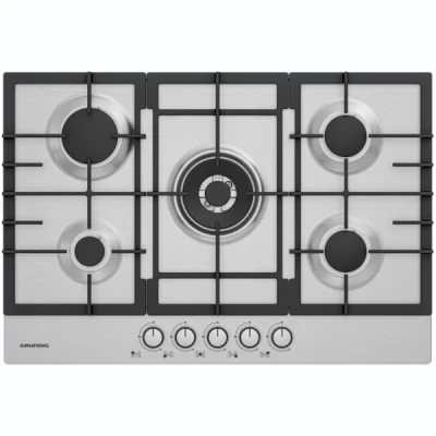 Grundig x5 Burners Gas Hob / 75cm / Inox