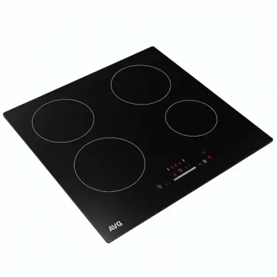 AVG x4 Burners Induction Hob / 70cm / Black