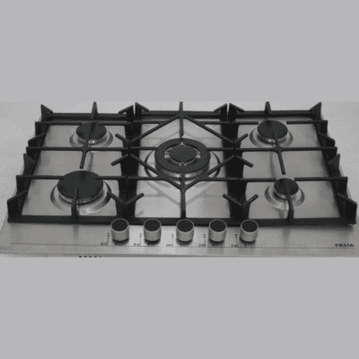 Midea x5 Burners Gas Hob / 75cm / Inox