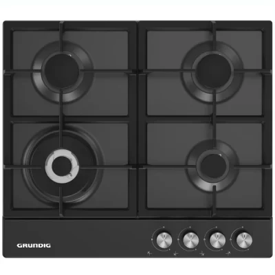 Grundig x4 Burners Gas Hob / 60cm   / Black