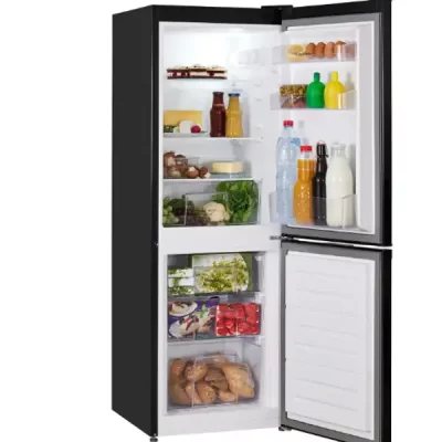 AVG Richome Fridge Freezer 180cm / 244Ltrs / Black