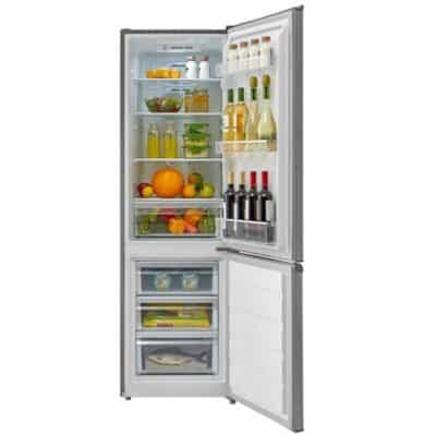 AVG by Midea Fridge Freezer 180cm / 271Ltrs / Non Frost / Inox
