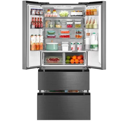 AVG by Midea French Door Refrigerator 516Ltrs / 190cm / Non Frost / Inox